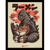 Pyramid ILUSTRATA KAIJU'S RAMEN FRAMED 30X40
