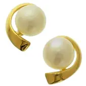 Marie-Celeste Celeste über -Knob Parel - 6,5 mm - Gold