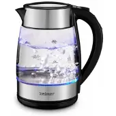 Zelmer ZCK8026 Wasserkocher 1 7 l 2200 W Schwarz Transparent