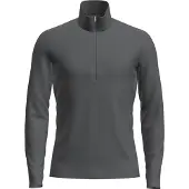 Icebreaker - Merinowolle &ndash; Erste Schichten &ndash; Herren M Merino 200 Oasis LS Half Zip - Pack M Merino 200 Oasis LS Half Zip Black für Herren