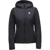 Black Diamond W First Light Stretch Hoody, 0002 Black, XS,