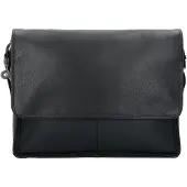 PICARD Leder Businesstasche Milano Business Bag Black schwarz