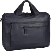 Leonhard heyden Den Haag 2 Handle Brief Case 2 Compartments blue