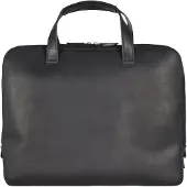 Jost Futura Aktentasche Leder 38 cm Laptopfach