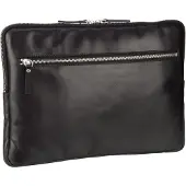 Leonhard heyden Cambridge Laptophülle Leder 35 cm Leonhard Heyden Schwarz