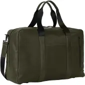 Leonhard heyden Leder Reisetasche Den Haag Travel Bag Olive grün