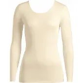 Hanro Longsleeve Pure Silk in pale cream | Gr.: S