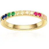Eastside Ring Damen Edelstahl gold, 48 628756-0001-00480