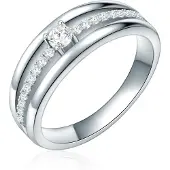 Rafaela Donata Ring Sterling Silber Zirkonia in silber | Gr.: 54