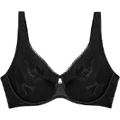 Triumph Nicht geformter BH Wild Rose Sensation | Grösse: 85C | Farbe: Schwarz