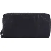 MIKA Damengeldbörse, aus Leder, Farbe: navy