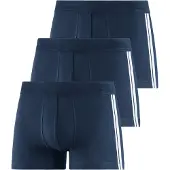 Schiesser Boxer "95/5" 3er-Pack, mit softem, tonalem Bund, kontraststarke Seitenstreifen