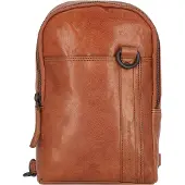 Spikes & Sparrow Leder Sling Bag Umhängetasche Bronco Slingbag Brandy braun