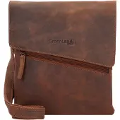 Greenland Nature Nature Leder Umhängetasche Monte Crossbody Brown braun