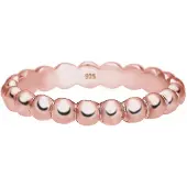 Elli Ring Stacking Stapelring Trend Blogger 925 Silber Elli Rosegold
