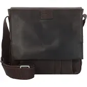Strellson Brick Lane Jeremy Shoulderbag svf Herren Umhängetasche darkbrown