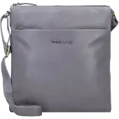 Greenland Nature Nature Leder Umhängetasche Crossbody Bag Granite flieder