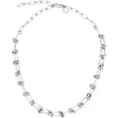 Liebeskind berlin Halskette - Edelstahl The Knot - Gr. unisize - in Silber - für Damen