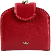 Golden Head Geldbörse Polo RFID Protect French Coin Purse Wallet Red dunkelrot