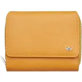 Golden Head Leder Geldbörse Madrid RFID Protect Zipped Billfold Coin Wallet Gamboge senfgelb