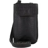Cowboysbag - Phone Purse Garston Croco Schwarz