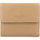 Esquire Leder Geldbörse Peru Lady Wallet Taupe beige