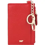Braun Büffel Portemonnaie ASTI Geldbörse XS 4 Kartenfächer rot Damen - Leder