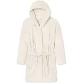 Schiesser Teddy Fleece Morgenmantel / Bademantel