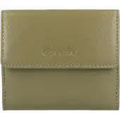 Esquire Leder Geldbörse Peru Lady Wallet Olive olivgrün