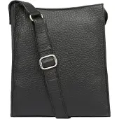 VOi Schultertasche Umhängetasche Dakota Flora Crossover Schwarz