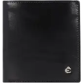 Esquire Leder Geldbörse Toscana Wallet Black schwarz