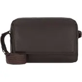 PICARD Leder Umhängetasche Schultertasche Milano Shoulder Bag Cafe dunkelbraun