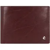 Esquire Geldbörse Leder coffee braun Gelbeutel Portemonnaie Herren quer Wallet Toscana 2282-48-02