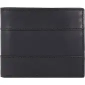 Fossil Geldbörse Everett Large Coin Pocket Bifold Black schwarz