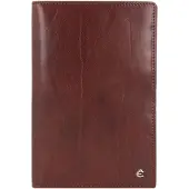 Esquire Kartenetui Toscana RFID Wallet Coffee dunkelbraun