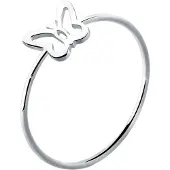 Elli Ring 925 Sterling Silber Schmetterling in Silber | Gr.: 58