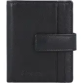 Esquire Oslo Kreditkartenetui RFID Leder 8 cm Esquire Schwarz