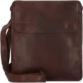 Harold's Leder Umhängetasche Aberdeen Crossbag Brown braun