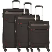 Worldpack Trolley-Set "Denver" 50/60/70 cm *schwarz