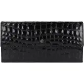 Esquire Geldbörse Nizza Long Wallet Black schwarz