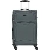 D & n lederwaren d&n Travel Line 9204 4 Rollen Trolley M 66 cm mit Dehnfalte