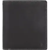 Esquire Leder Geldbörse Dallas Wallet CARDS Black schwarz