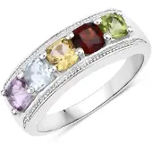 Rafaela Donata Ring Sterling Silber Amethyst in silber | Gr.: 52