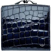 Golden Head Leder Geldbörse Cayenne RFID Protect French Coin Purse Wallet Nightblue dunkelblau