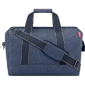 Reisenthel Schultertasche Reisetasche Allrounder Herringbone Dark Blue dunkelblau