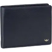Golden Head Geldbörse Capri RFID Protect Billfold Coin Wallet Blue blau