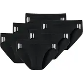 Schiesser Herren Slip 6er Pack - Rio Slip 95/5, Cotton Stretch, Seitenstreifen