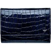 Golden Head Leder Geldbörse Cayenne Ladies Purse Wallet Nightblue dunkelblau