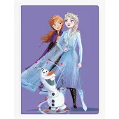 Frost Disney Eiszauber Lila Fleece Bettdecke 100x140cm