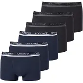 Schiesser Boxershorts Uncover in schwarz-blau | Gr.: XXL